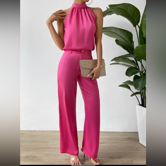 Luxe halter top and pants set - Picture 15 of 15